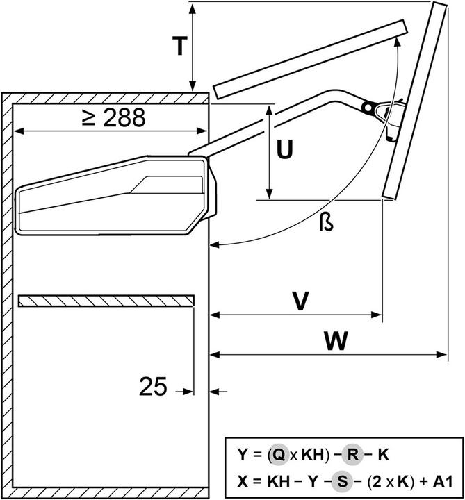 Produktbild Peka Metall Hochfaltklappe FREEfold (1 Stk.)