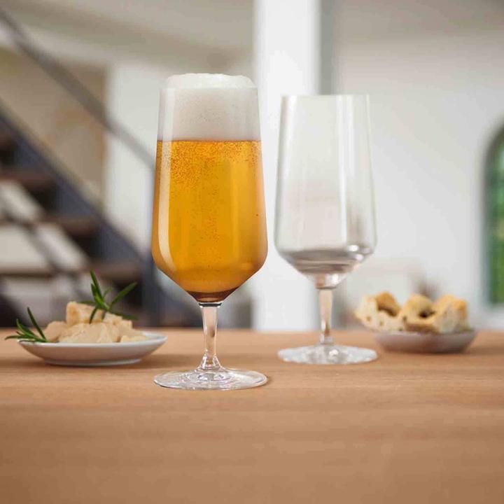 Actual product image Leonardo beer glass Puccini 330 ml, 6 pieces, transparent (0.33 l, 6 x)