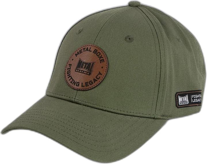 Metal Boxe Baseballcap mit Leder-Patch (One Size)