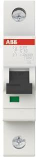 Immagine prodotto ABB Interruttore automatico S200 10A 1-P tipo C 6kA