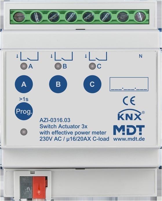 Produktbild MDT AZI-0316.03 (Schaltaktor)