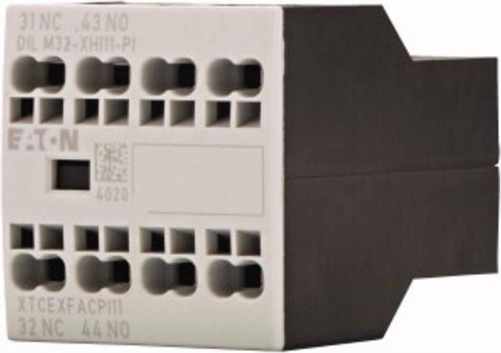 Actual product image Eaton DILM32-XHI11-PI Auxiliary switch block 1 NO, 1 NC 4 A 1 pc.