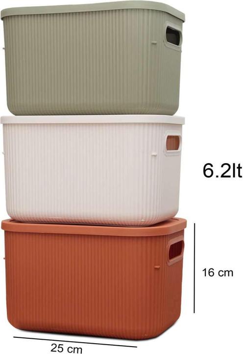 Produktbild Hermia Cubix Storage-Box Set (6.20 l)