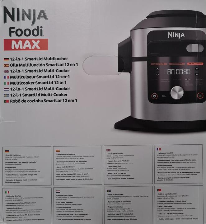 Produktbild Ninja OL650EUFoodi MAX 12-in-1 SmartLid Multikocher (CH-Stecker)