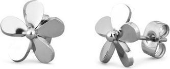 Produktbild Vuch Beautiful Steel Earrings Flowers Fleurette Silver