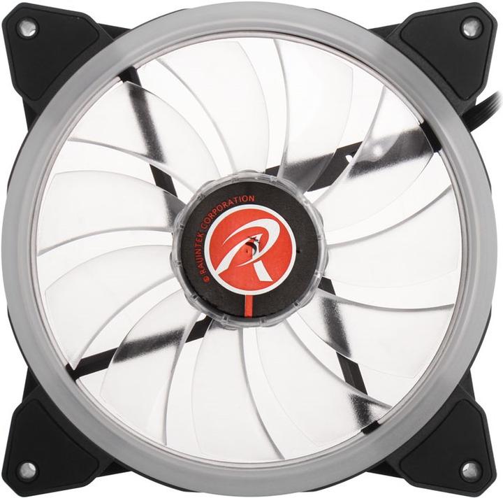 Immagine prodotto Raijintek Ventilatore IRIS 14 Rainbow RGB LED, set di 2 con controller (140 mm, 2 x)