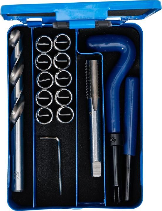 Immagine prodotto BGS Kit di riparazione per filetti M12 x 1,25 mm 14 pz.