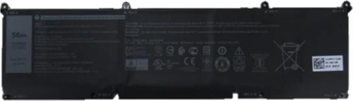 Actual product image Dell Main Battery Pack 11.4V 4650mAh (3 Cells, 4650 mAh)