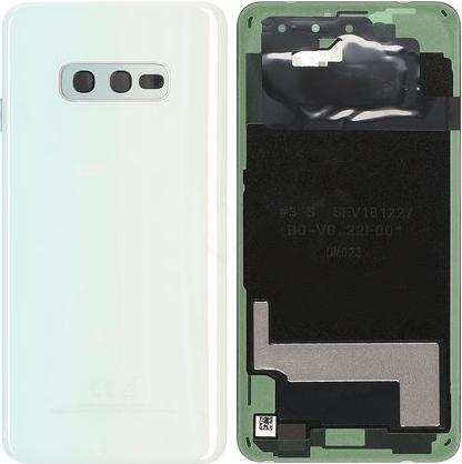 Actual product image Samsung Galaxy S10e Back Cover White Duos