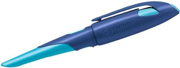 Actual product image STABILO School fountain pen 'EASYbirdy' LH (Azure blue, Midnight Blue, 1 x)