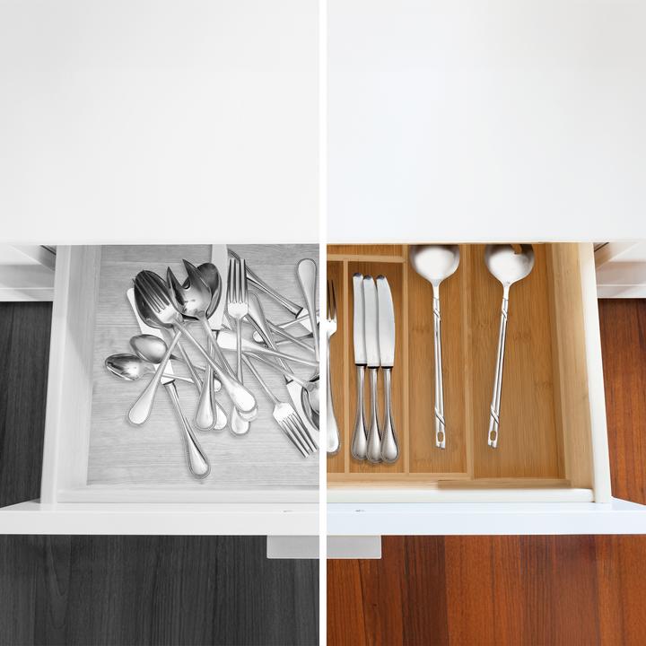 Actual product image Relaxdays Mesh Cutlery Tray L