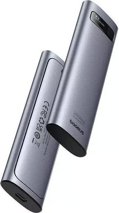 Image du produit Baseus Boîtier SSD FlyJoy Series (M.2 NVMe) Gris Espace (M.2 2242)