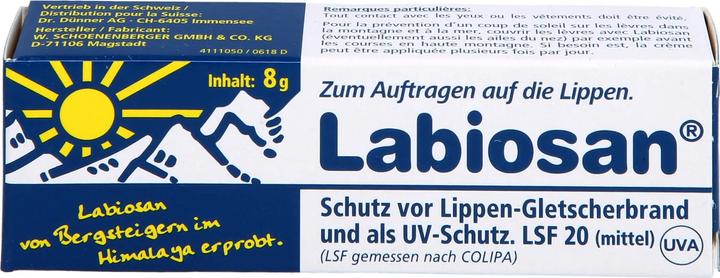 Actual product image Schönenberger Labiosan ointment, 8 g ointment