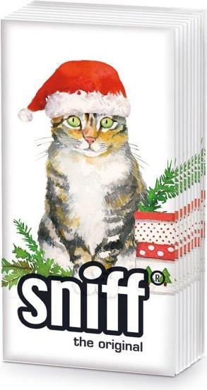 Image du produit ppd Mouchoirs Sniff - Chat de Noël