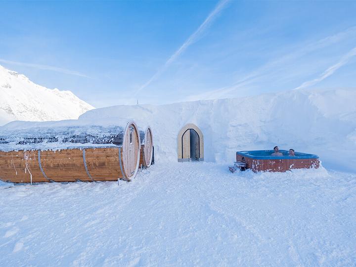 Image du produit Smartbox Visite d’igloos, balade en raquettes et fondue gourmande à Davos (2 pers.)