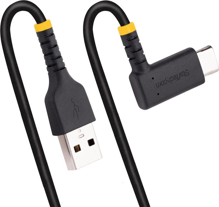 Immagine prodotto StarTech com R2ACR-2M-USB-CABLE, 2 m, USB A, USB C, USB 2.0, 480 Mbit/s, Nero (2 m, USB 2.0)