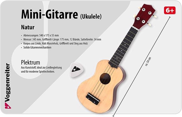 Produktbild VOGGENREITENUkuleleNATUR (Deutsch, Rumänisch, Englisch, Slowenisch, Italienisch, Slowakisch, Französisch, Schwedisch, Niederländisch)
