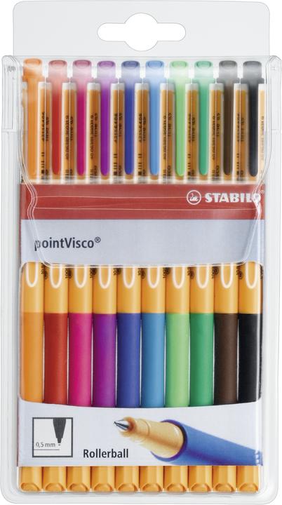Immagine prodotto STABILO roller pointVisco (Multicolore, 10 x)