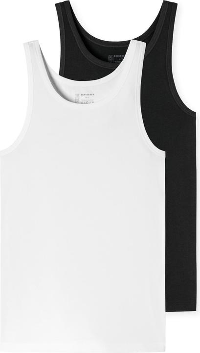 Schiesser 2er Pack 95/5 Organic Cotton Unterhemd / Tanktop