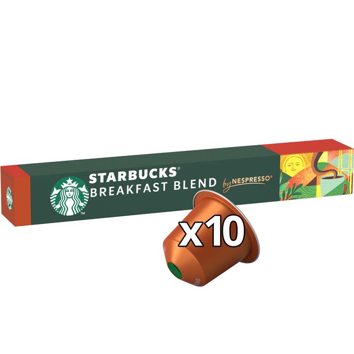 Produktbild Starbucks Breakfast Blend by Nespresso Medium Roast (10 x Port.)