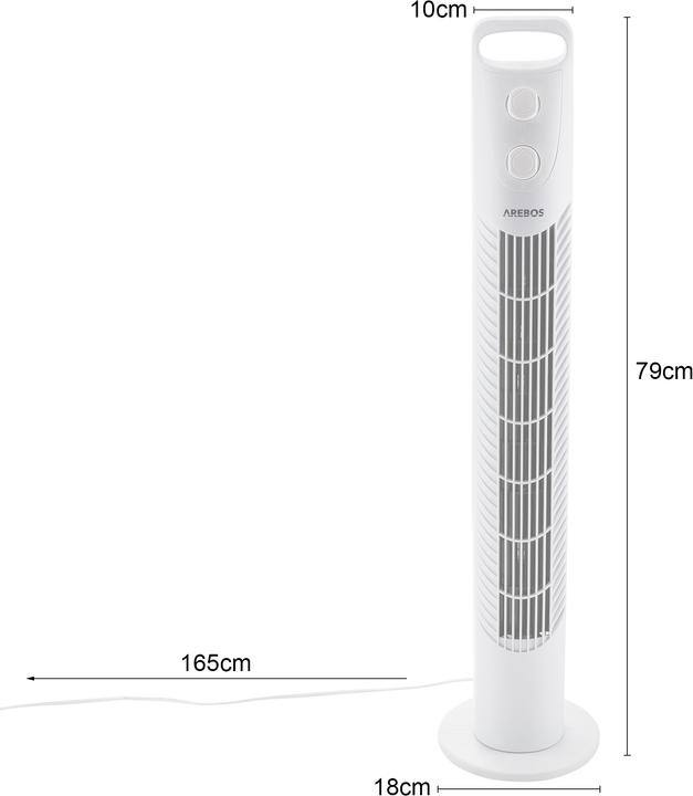 Produktbild Arebos Turmventilator (54 dB)