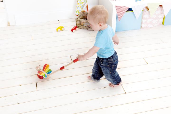 Actual product image Hape Sliding butterfly