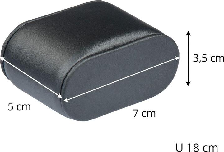 Actual product image Heisse & Söhne Watch box Monteray 20 Ash - Black silk matt