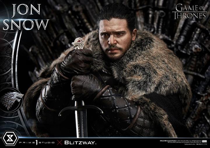 Actual product image Prime 1 Studio Game of Thrones statuette 1/4 Jon Snow 60 cm