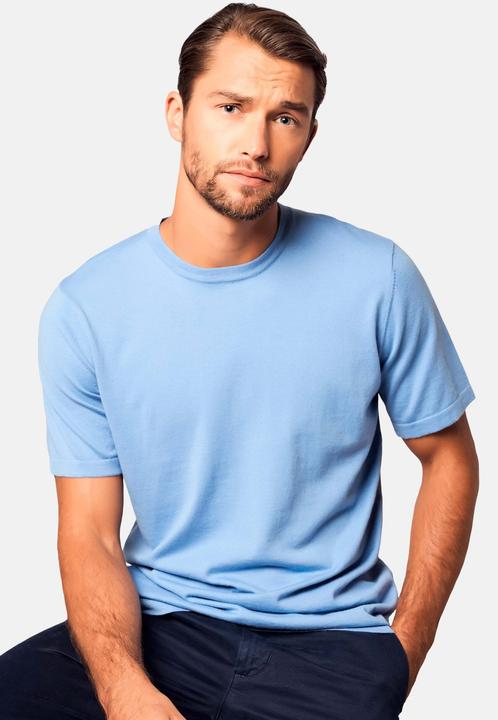 Bellemere T-Shirt Classic Crew-Neck Cotton Cashmere T-Shirt (M)