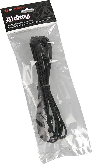 Produktbild BitFenix 6-Pin PCI-E Verlängerung 45cm, Schwarz