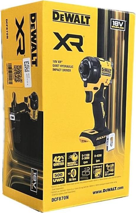 Image du produit DeWalt DCF870N-XJ (Fonctionnement sur batterie)