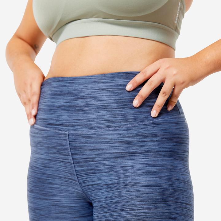 Image du produit Domyos Leggings femme - FTI 100 bleu chiné (M)