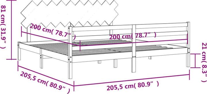 Produktbild VidaXL Ayse (200 x 200 cm)