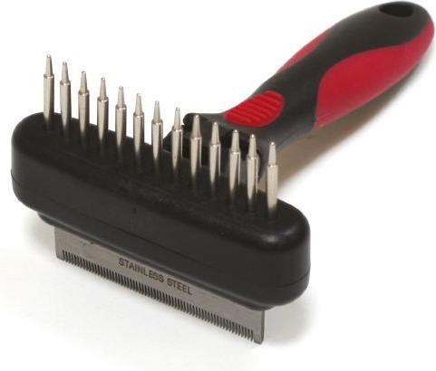 Produktbild Croci Spa Vanity rake and furminator in one 8.5x16cm (Hund, Katze)