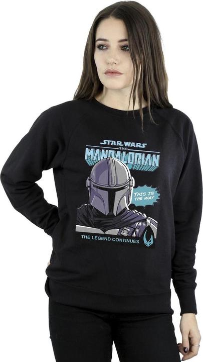 Immagine prodotto Star Wars Mando Comic Cover Felpa Donna (XL)