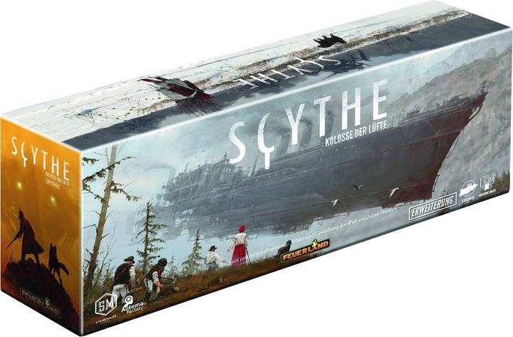 Actual product image Feuerland Scythe: Colossi of the Skies (Expansion) (German)