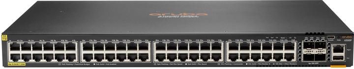 Image du produit Aruba HPE Networking CX 6200F Commutateur 48G Class-4 PoE 4SFP+ 370W (EN) (48 Ports)