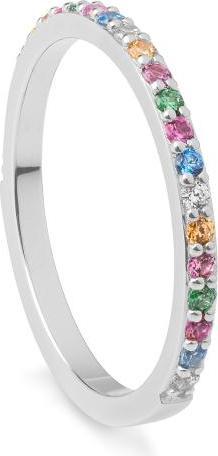 Produktbild Breuning RING - Brill. | Sky Blue | Apple Green | Saf. Pink (54, 750/18 K Gold)