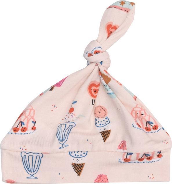 Angel Dear Dehnbare Bambusknotenmütze für Babys, Jungen und Mädchen, 0–3 Monate