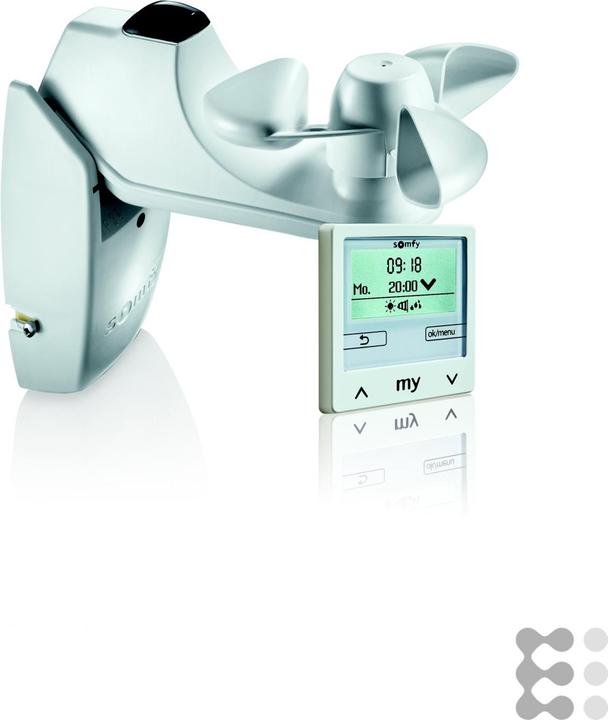 Productafbeelding somfy 1818317 Soliris Smoove Uno Pure White Kit w.W/S Sensor o.Frame