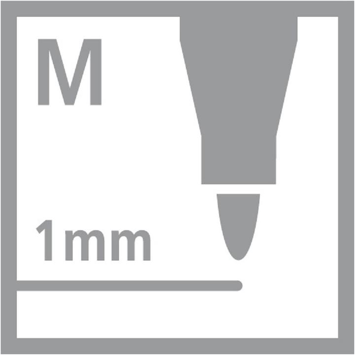 Actual product image STABILO OHPen universal foil pen water-soluble (Green, Blue, Red, Black, 1 mm, 4 x)