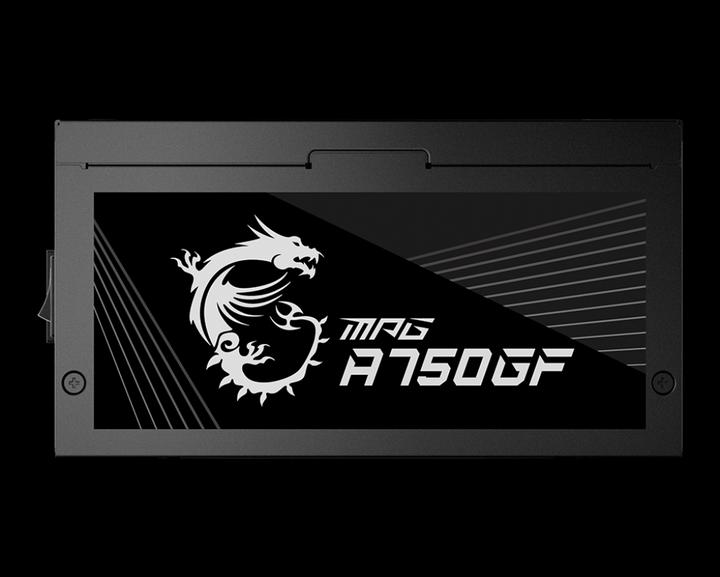 Actual product image MSI MPG A750GF (750 W)