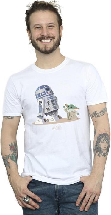 Produktbild Star Wars The Mandalorian R2D2 And Grogu TShirt (XL)