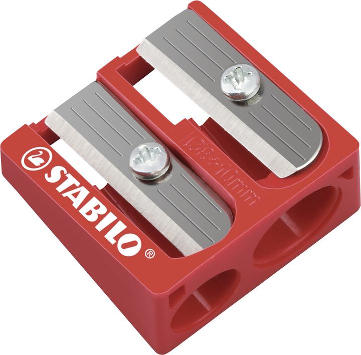 Produktbild STABILO Trio dick Dreikant-Buntstift mit Spitzer (Mehrfarbig, 18 x)
