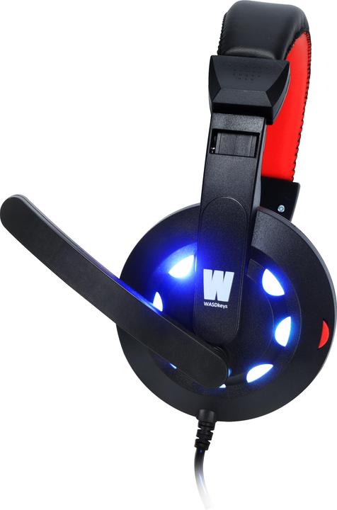 Produktbild Wasdkeys Gaming Set GS80 Tastatur, Maus, Headset kabelgeb. (Eng. Int., Kabelgebunden)