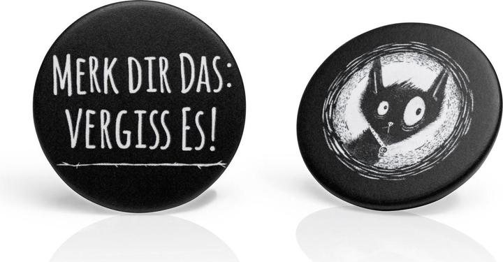 Produktbild Pechkeks Button 2er Set, «Merk dir das»