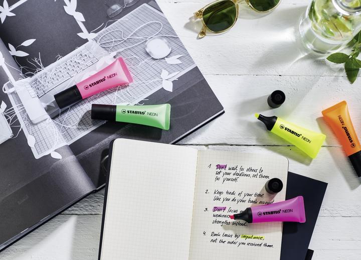 Actual product image STABILO NEON highlighter (Neon, 5 mm, 5 x)