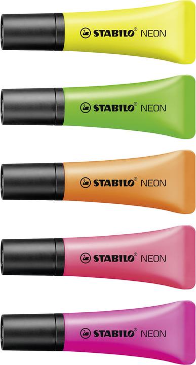 Actual product image STABILO NEON highlighter (Neon, 5 mm, 5 x)