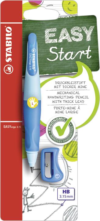 Actual product image STABILO EASYergo ergonomic mechanical pencil for left-handers HB (3.15 mm, HB, 1 x)