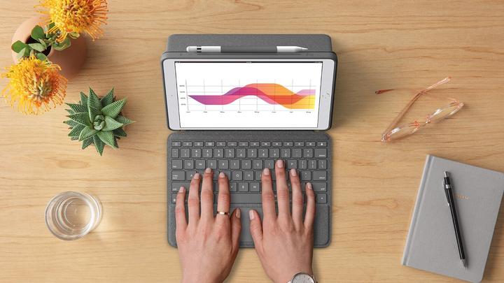 Actual product image Logitech Combo Touch (Eng. Int., iPad 2019 (7th gene), iPad 2020 (8. Gen), iPad 2021 (9th Gen))